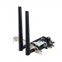 Asus | AX1800 Dual-Band Bluetooth 5.2 PCIe Wi-Fi Adapter | PCE-AX1800 | 802.11ax | 574+1201 Mbit/s | Mbit/s | Ethernet LAN (RJ-4 - 5